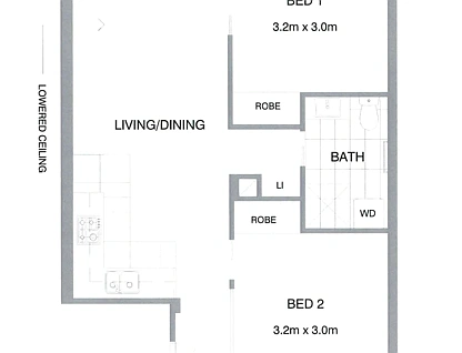 3605/618 Lonsdale Street, Melbourne, Melbourne CBD, 2 غرف, 1 حمامات, Apartment