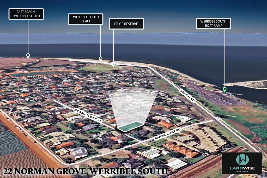 Werribee South 534平米海岸空地 宁静成熟社区 靠近海滩公园 邻近CBD学校 交通便捷生活美 Prime Coastal Land Opportunity – Build Your Dream Lifestyle !!