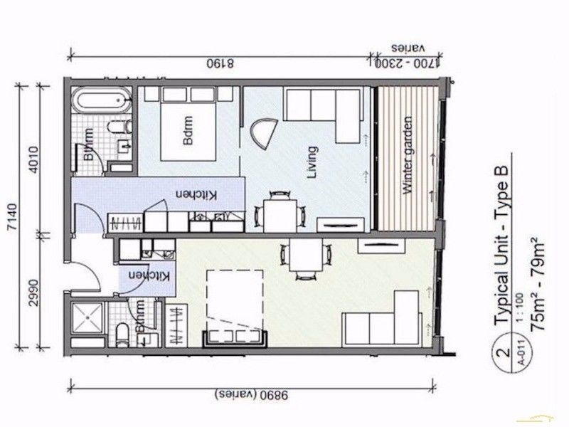 73 Jackson Street, Petone, Lower Hutt, 2 habitaciones, 1 baños