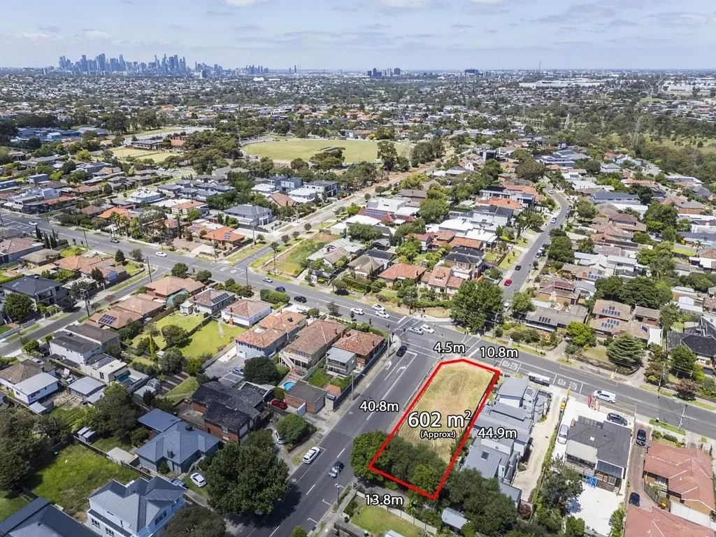 Essendon West Corner Block Brilliance with Northerly Aspect and Exceptional Development Potential (STCA