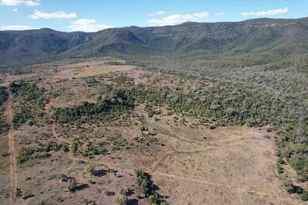 Bunya Mountains Scenic rural lifestyle block, with scrub grazing near Bell, Bunya Mountains