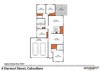 4 Starwort Street, Caboolture, QLD 4510, 4 Bedrooms, 2 Bathrooms, House