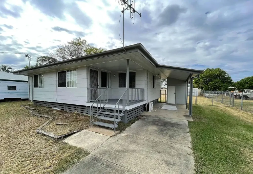 3 Bedroom home with large back yard.