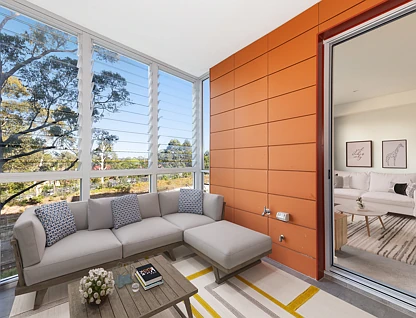 107/1-3 Pretoria Parade, Hornsby, Upper North Shore, 1 Schlafzimmer, 1 Badezimmer, Apartment