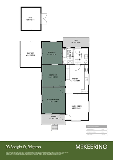 93 Speight Street, Brighton, QLD 4017, 3 Bedrooms, 1 Bathrooms, House