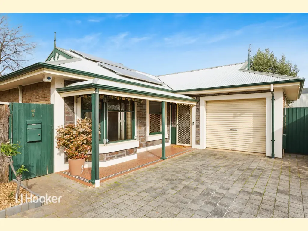 Glenunga 3ห้องนอน Freestanding Homette in Sought after Locale
