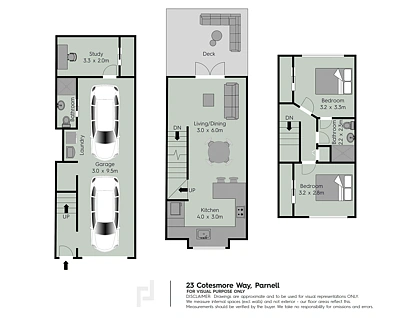 23 Cotesmore Way, Parnell, Auckland City, 3房, 2浴, House