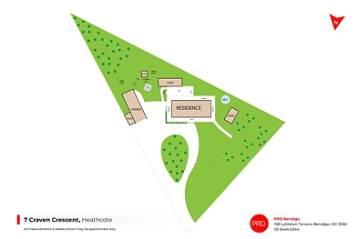 7 Craven Crescent, Heathcote, VIC 3523, 5 침실, 2 욕실, House
