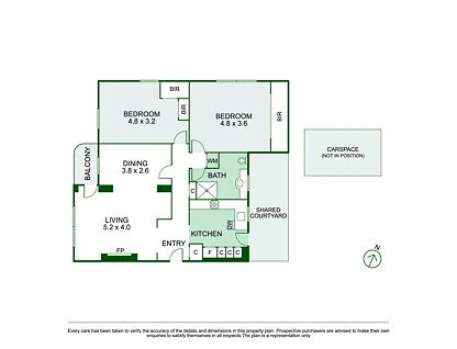 43/449-453 St Kilda Road, Melbourne, Melbourne CBD, 2房, 1浴, Apartment