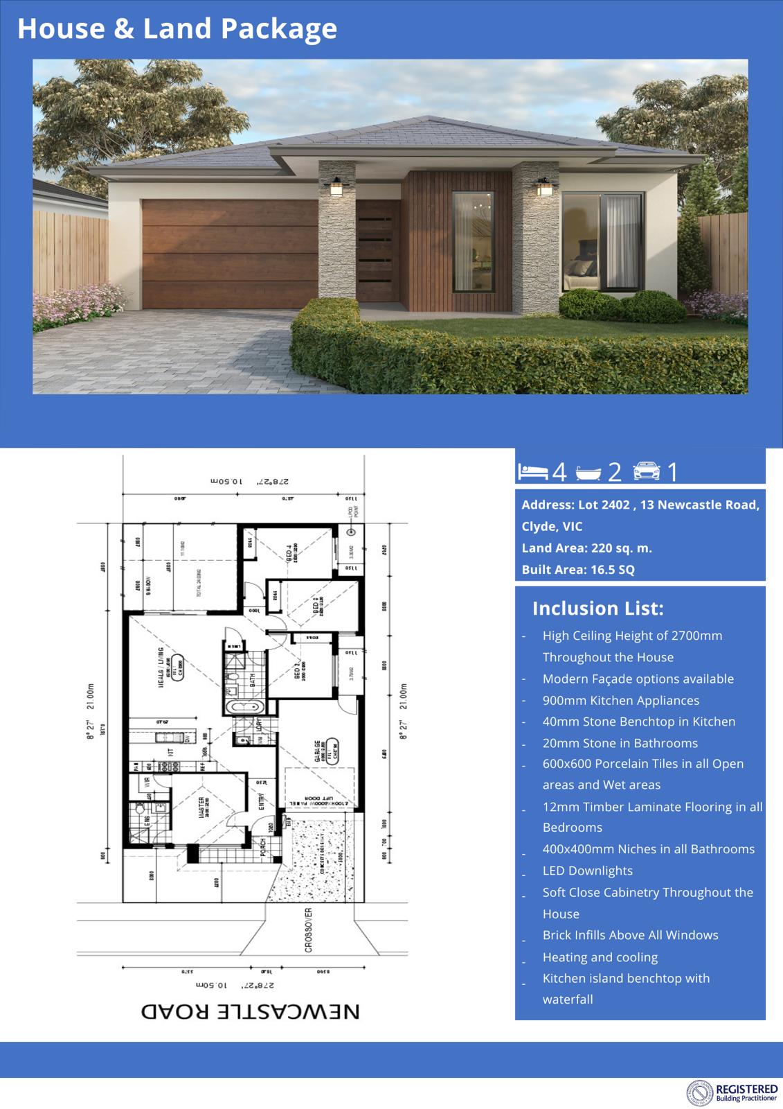 GENERAL RESIDENTIAL ZONE - SCHEDULE 1