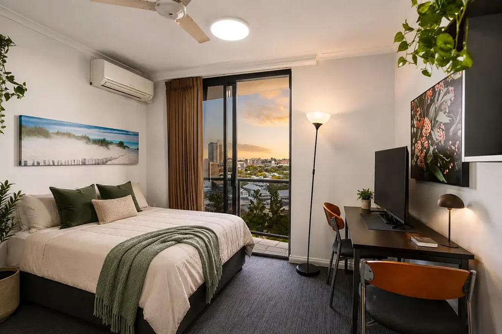 Kangaroo Point 1房 河滨地块宽敞 便捷交通近在咫尺 设备齐全厨房 高品质生活设施 安全维护良好社区 Exceptional Investment Opportunity in Blue-Chip Kangaroo Point!