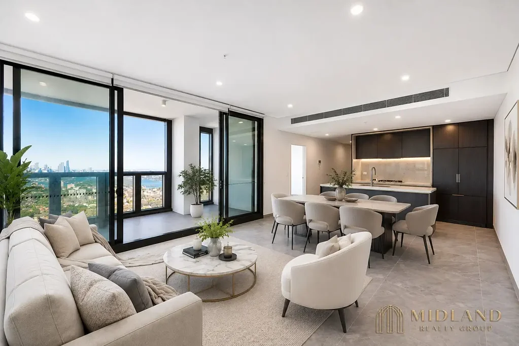 St Leonards 3房 优雅三卧室住宅，坐拥海港与城市全景 Elegant Three-Bedroom Residence with Panoramic Harbour & City Views