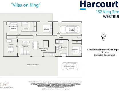 Lot 6/132 King Street, Westbury, Launceston and North East, 3 غرف, 2 حمامات, House