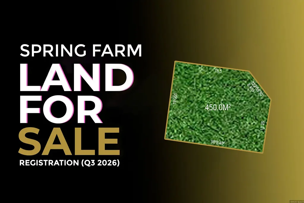 Spring Farm  Exclusive Land Opportunity in Spring Farm - Registration anticipated Q3 2026