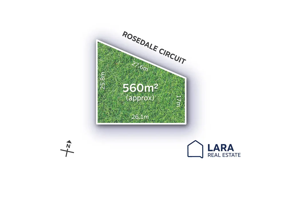 Lara 560m2 Titled and Ready to Build On!