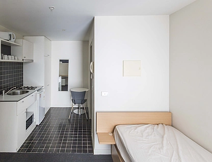 709/6-8 High Street, North Melbourne, Melbourne CBD, 1 chambres, 1 salles de bain, Studio
