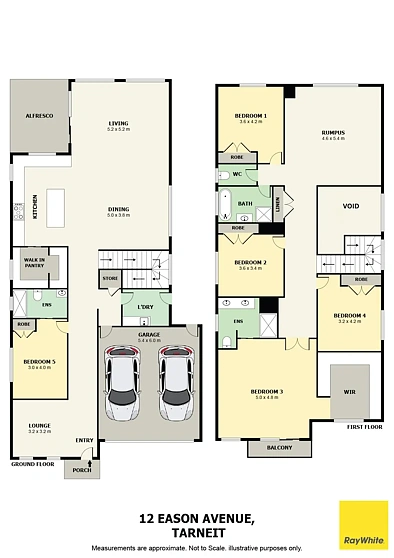 Floor plan - 12 Eason Avenue, Tarneit, VIC 3029