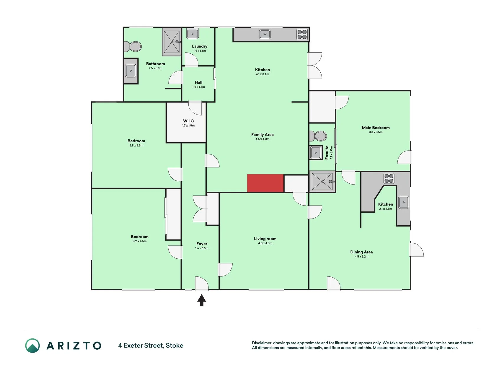 4 Exeter Street, Stoke, Nelson, 4 Bedrooms, 2 Bathrooms, House