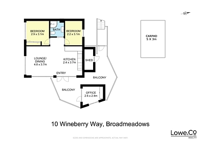 10 Wineberry Way, Broadmeadows, Wellington City, Wellington, 2 Bedrooms, 1 Bathrooms, House