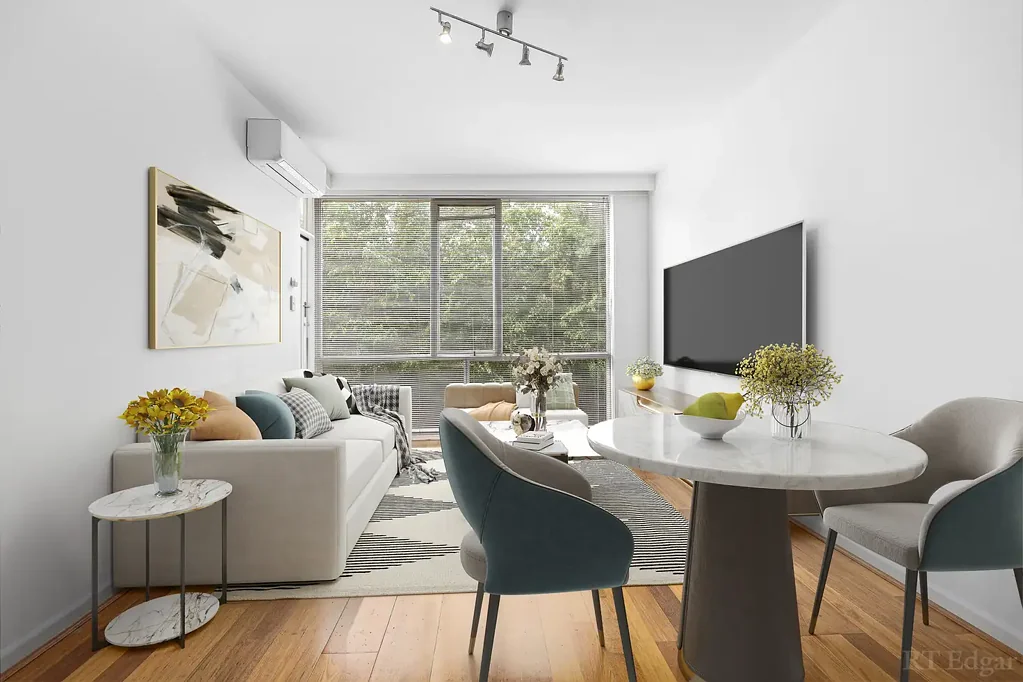 Hawthorn East 1 Slaapkamer Spacious Abode with Private Balcony