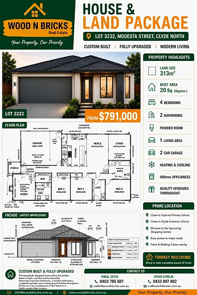 Clyde North Modern Fully upgraded Home