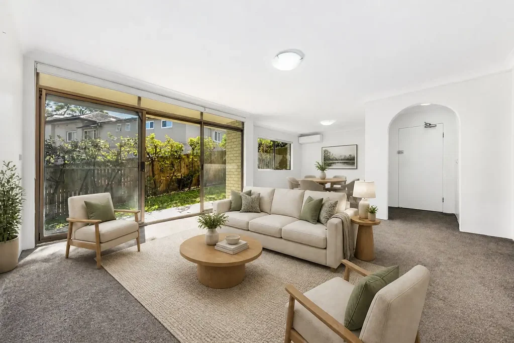 Beautifully Renovated Garden Apartment with Sun-Drenched North-Facing Courtyard