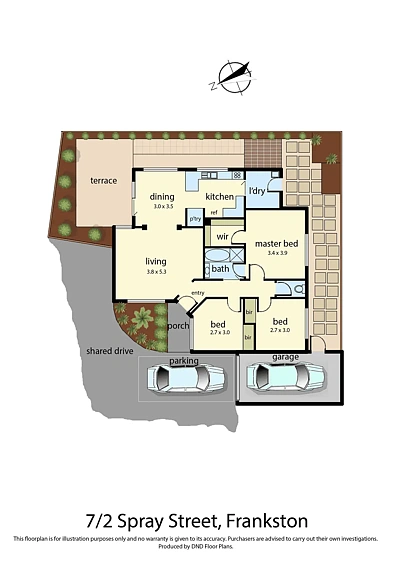 7/2 Spray Street, Frankston, VIC 3199, 3 slaapkamers, 1 badkamers, Unit