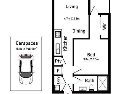 14/105 Dundas Street, Preston, VIC 3072, 1 Kuwarto, 1 Banyo, Apartment