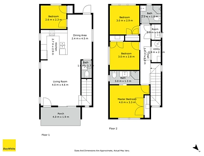 64A Rosewarne Crescent, Glendene, Waitakere City, 4 ਕਮਰੇ, 2 ਬਾਥਰੂਮ, Townhouse