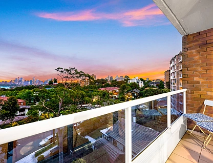 29/26-30 Cranbrook Avenue, Cremorne, Lower North Shore, 1 침실, 1 욕실, Apartment
