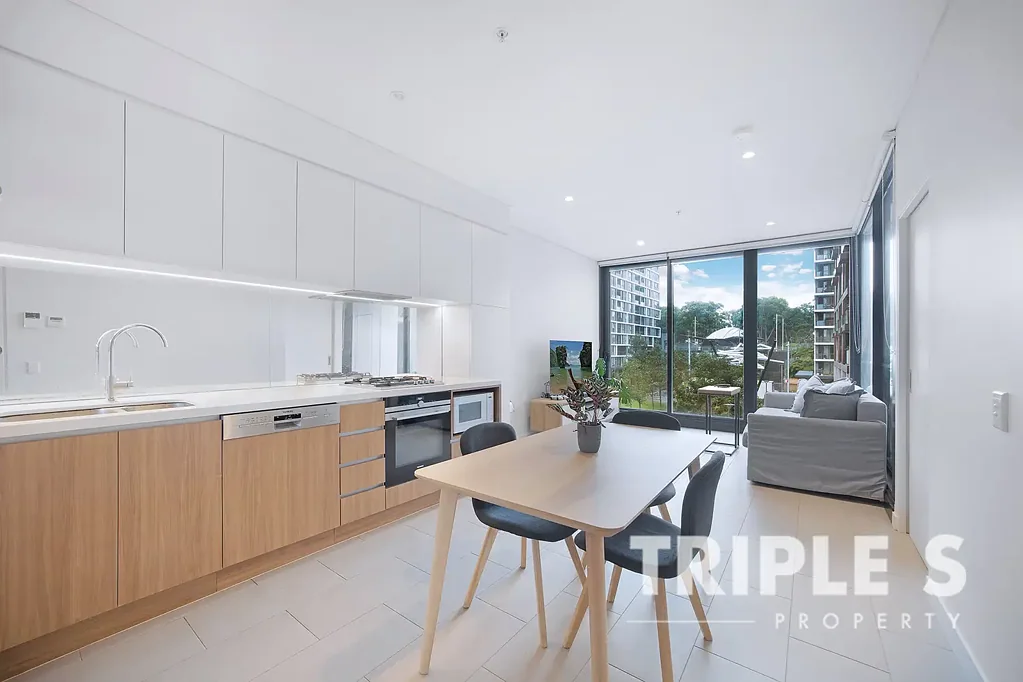 North Ryde 1部屋 North facing One bed plus Study, next to North Ryde metro station