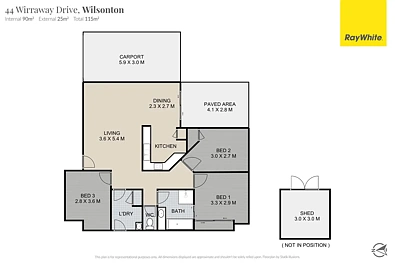 44 Wirraway Drive, Wilsonton, QLD 4350, 3 Bedrooms, 1 Bathrooms, House