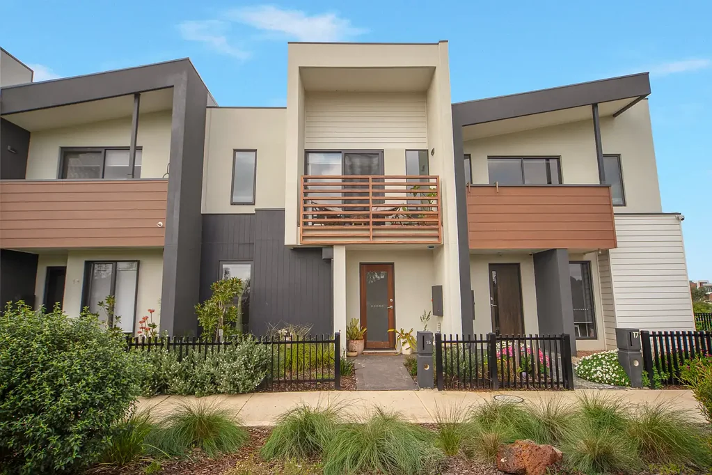 Contemporary living opposite parklands