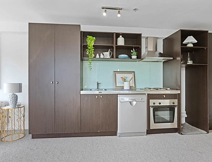 6E/18 Scotia Place, Auckland Central, Auckland City, 1 غرف, 1 حمامات, Apartment