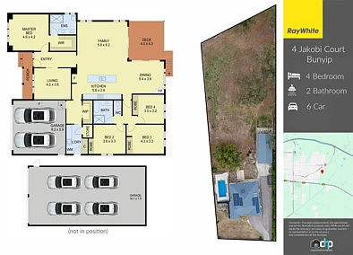 4 Jakobi court, Bunyip, VIC 3815, 4 Bedrooms, 2 Bathrooms, House