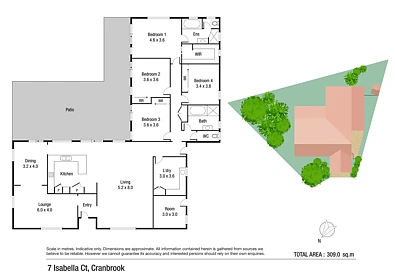 7 Isabella Court, Cranbrook, QLD 4814, 4 Bedrooms, 2 Bathrooms, House
