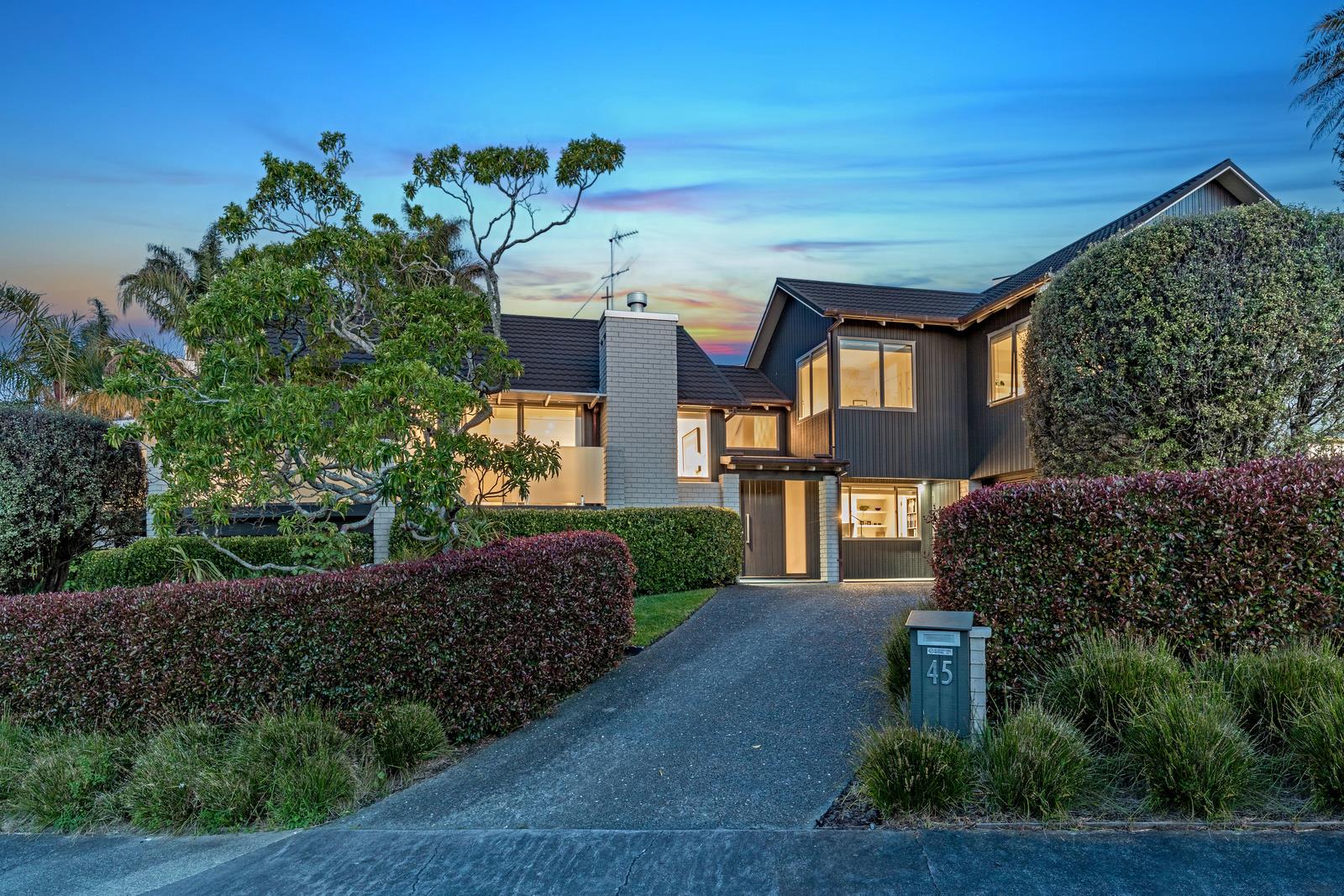 45 Manurere Avenue, Takapuna, Auckland - North Shore, 4 ห้องนอน, 2 ห้องน้ำ, House