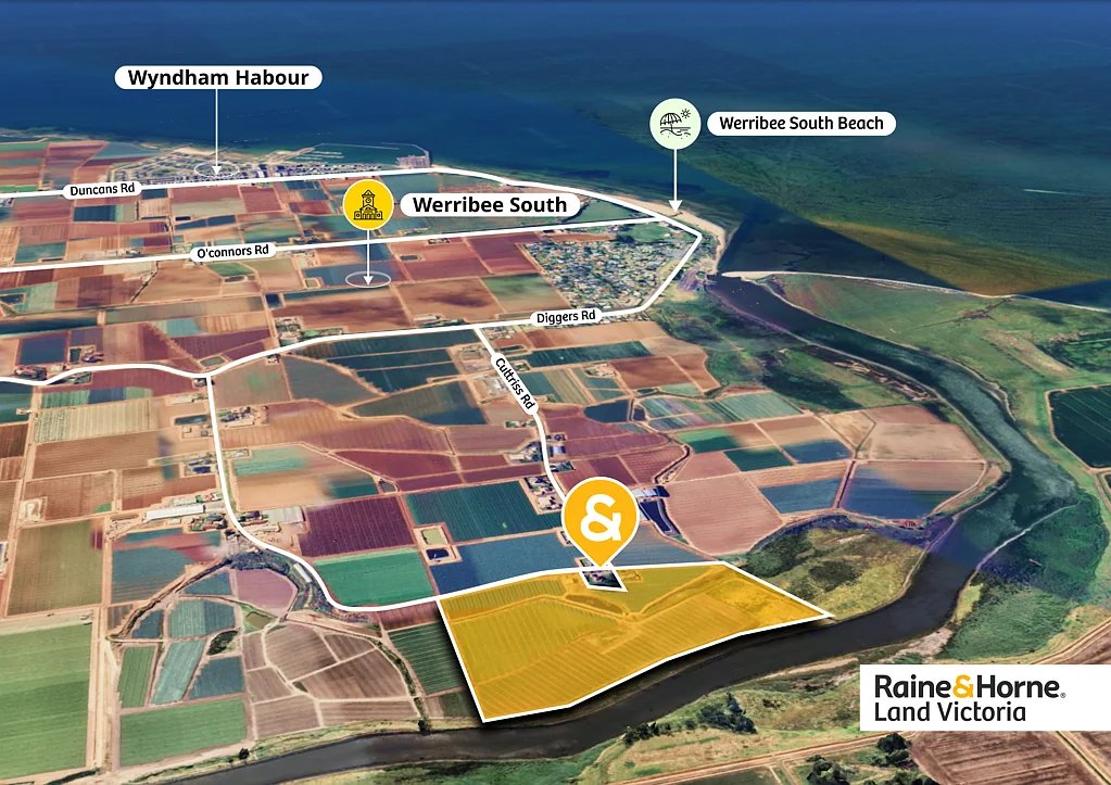 Werribee South 4Habitaciones Rare 36-Acre with 607 meters River Frontage for Sale in Werribee South