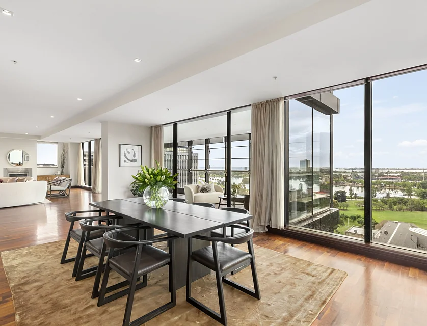 1503/430 St Kilda Road, Melbourne, Melbourne CBD, 3房, 3浴, Apartment