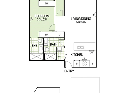 213/138 Glen Eira Road, Elsternwick, Bayside, 2房, 2浴, Apartment