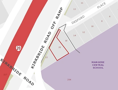 20 Desford Place, Mangere, Manukau City, 0 રૂમ, 0 બાથરૂમ