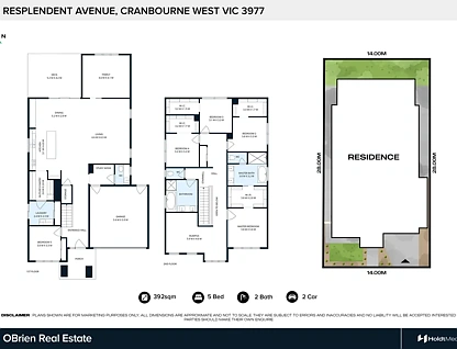 10 Resplendent Avenue, Cranbourne West, VIC 3977, 5 slaapkamers, 3 badkamers, House
