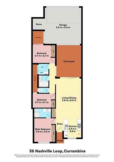 36 Nashville Loop, Currambine, WA 6028, 3 Bedrooms, 2 Bathrooms, House
