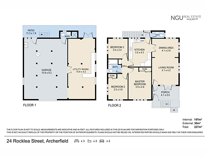 Proposed Lot 1 Rocklea Street, Archerfield, Fordell, 3 Schlafzimmer, 2 Badezimmer, House
