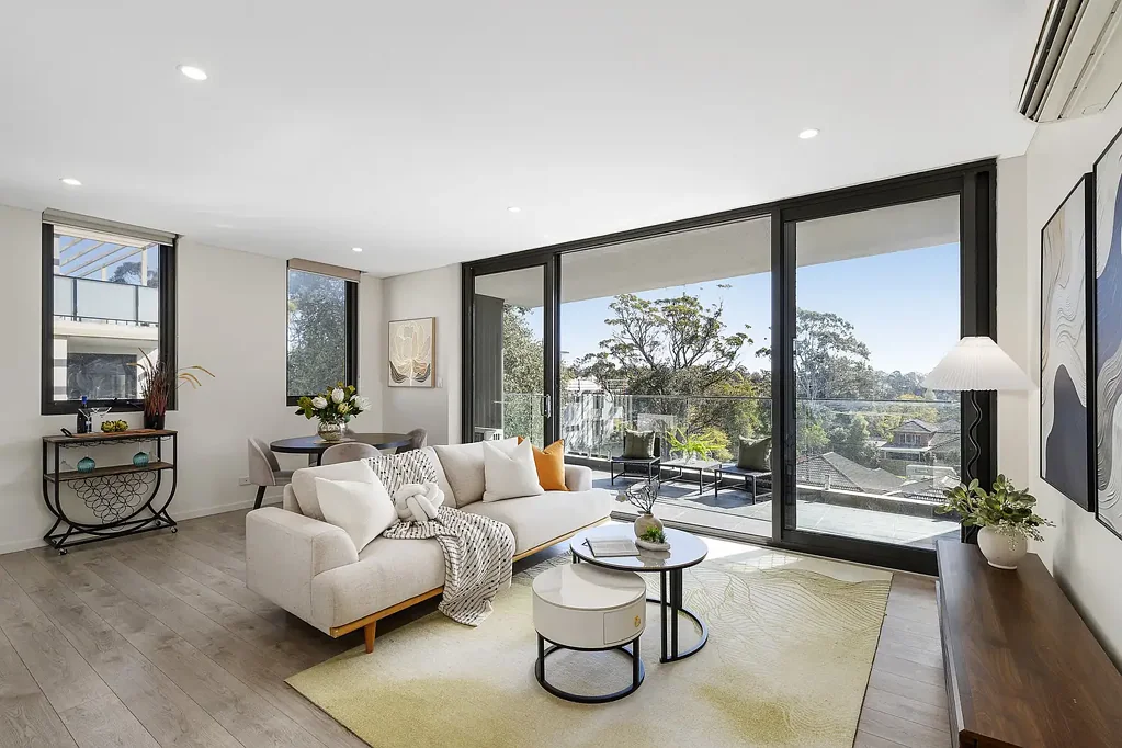 Asquith 3Kwarto Light-Filled Modern Living with Leafy Asquith Oval Views