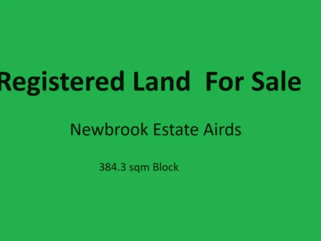 Bradbury Registered Land!! Build Your Dream Home