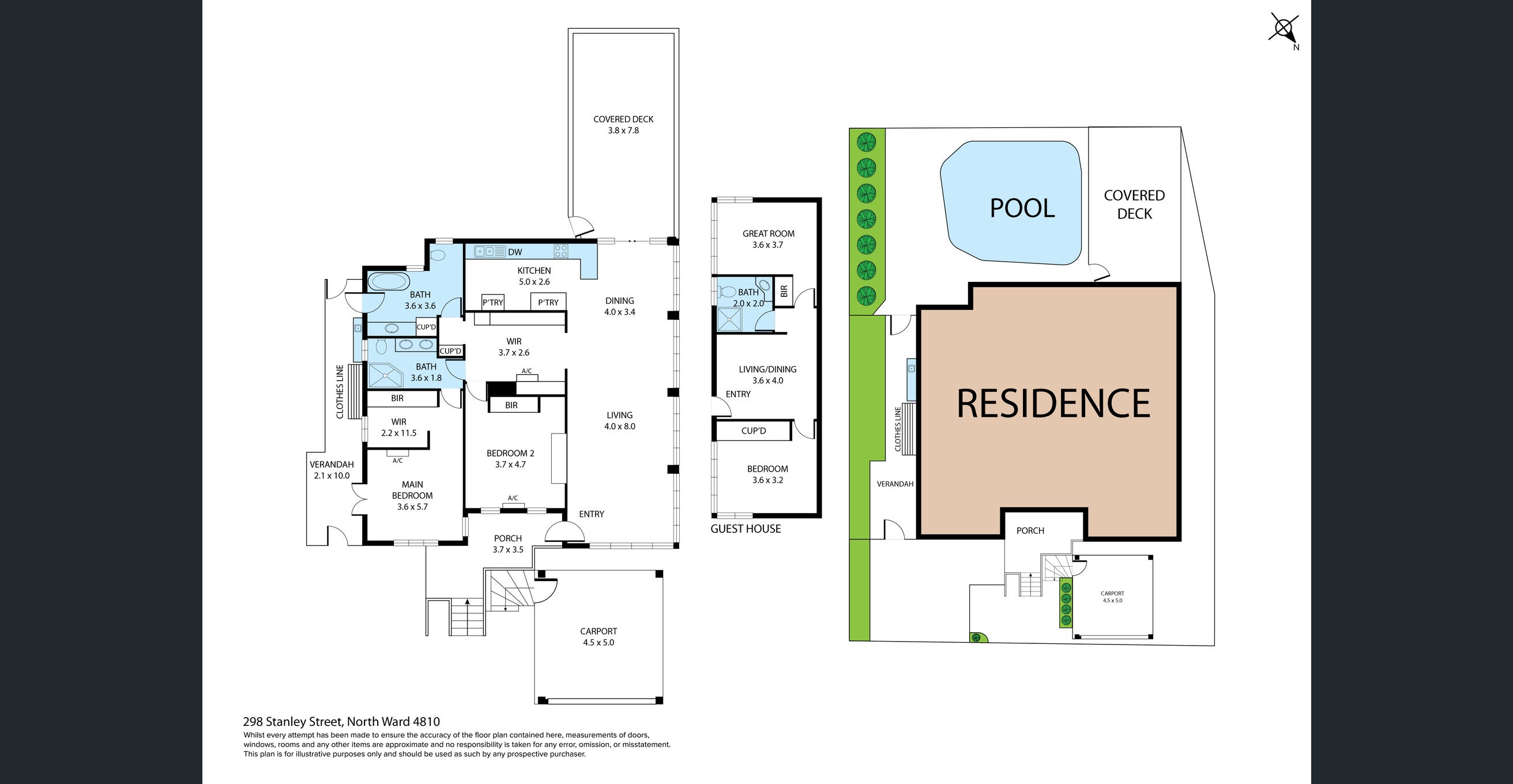 298 STANLEY ST, NORTH WARD QLD 4810, 0房, 0浴, House