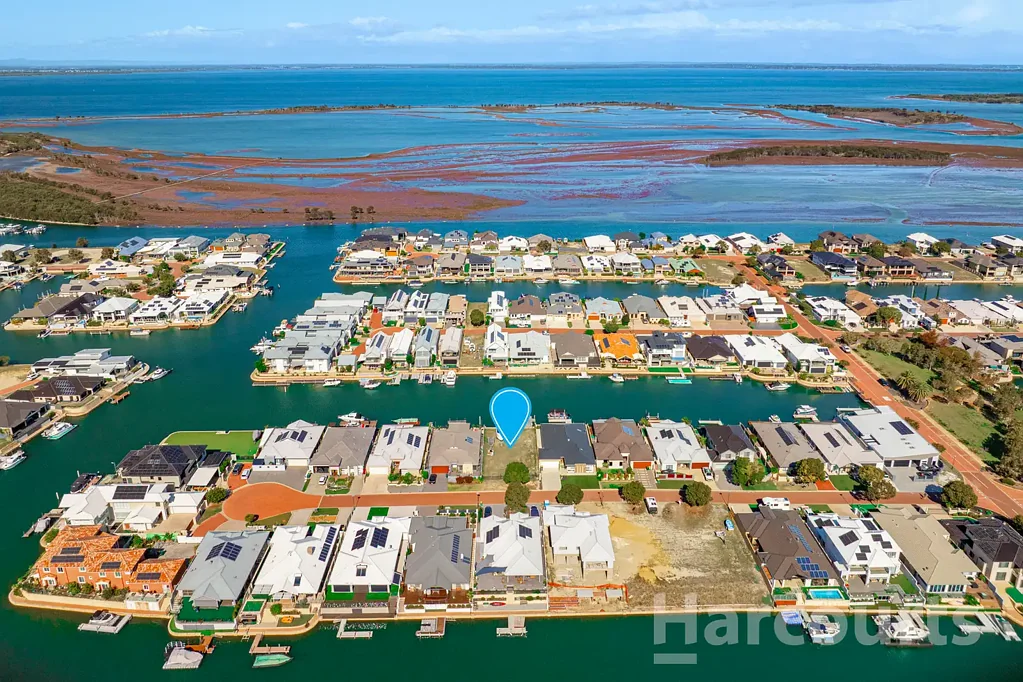 Dudley Park Rare Waterfront Block with Private Jetty- Ready to Build in "The Islands" at Mariners Cove Mandurah