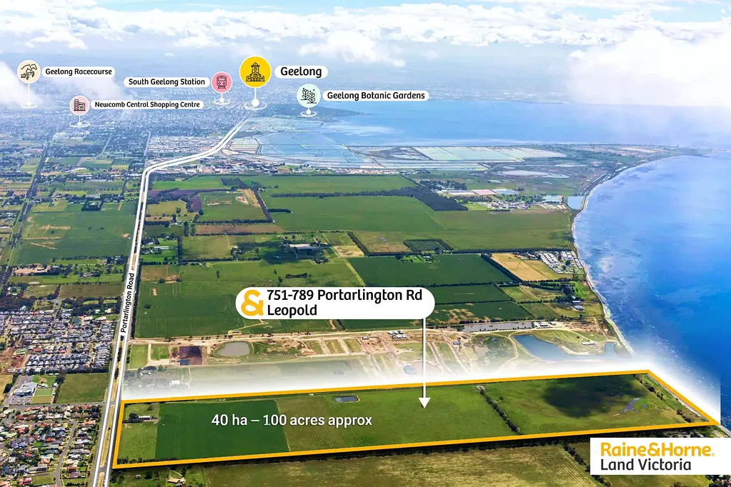 Leopold ONLY REMAINING 100-ACRE PRIME WATERFRONT ACREAGE IN LEOPOLD! EOI closes on 4th July 2025, by 5 PM, if not sold prior!