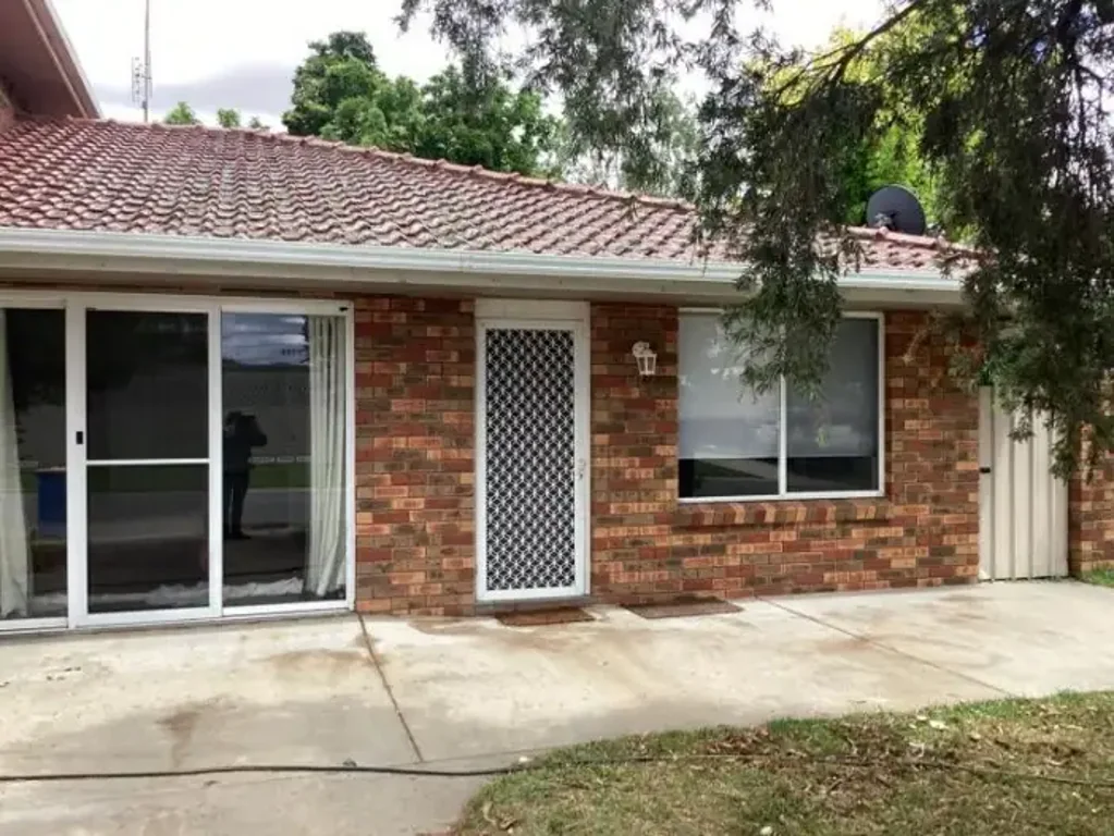 Spacious 2-bed unit with a private backyard.